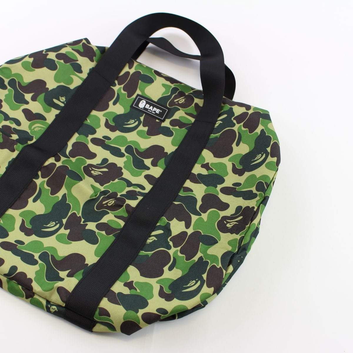 Bape ABC Green Camo Duffle Bag - SaruGeneral
