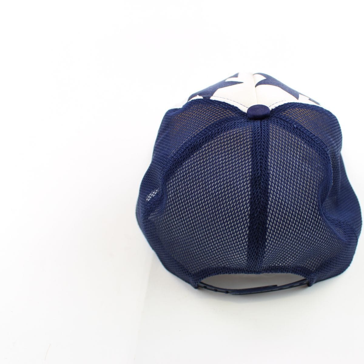 Bape Bapesta Trucker Hat Navy - SaruGeneral