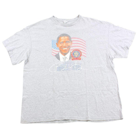 T-shirt Barack Obama gris