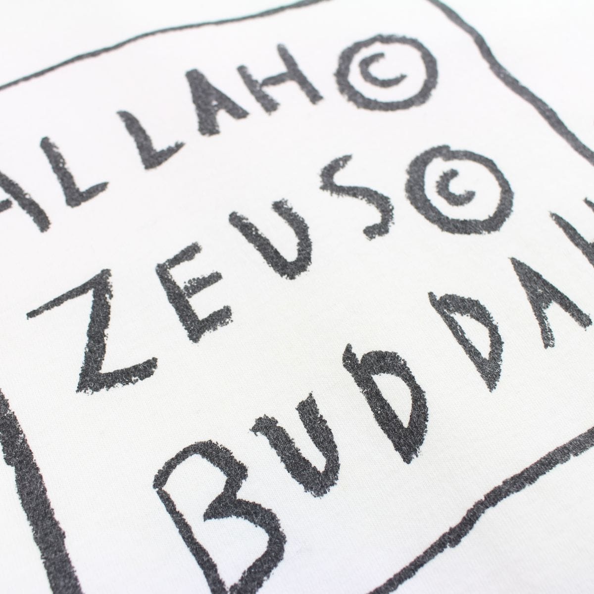 supreme x basquiat allah zeus ls white 2013 - SaruGeneral