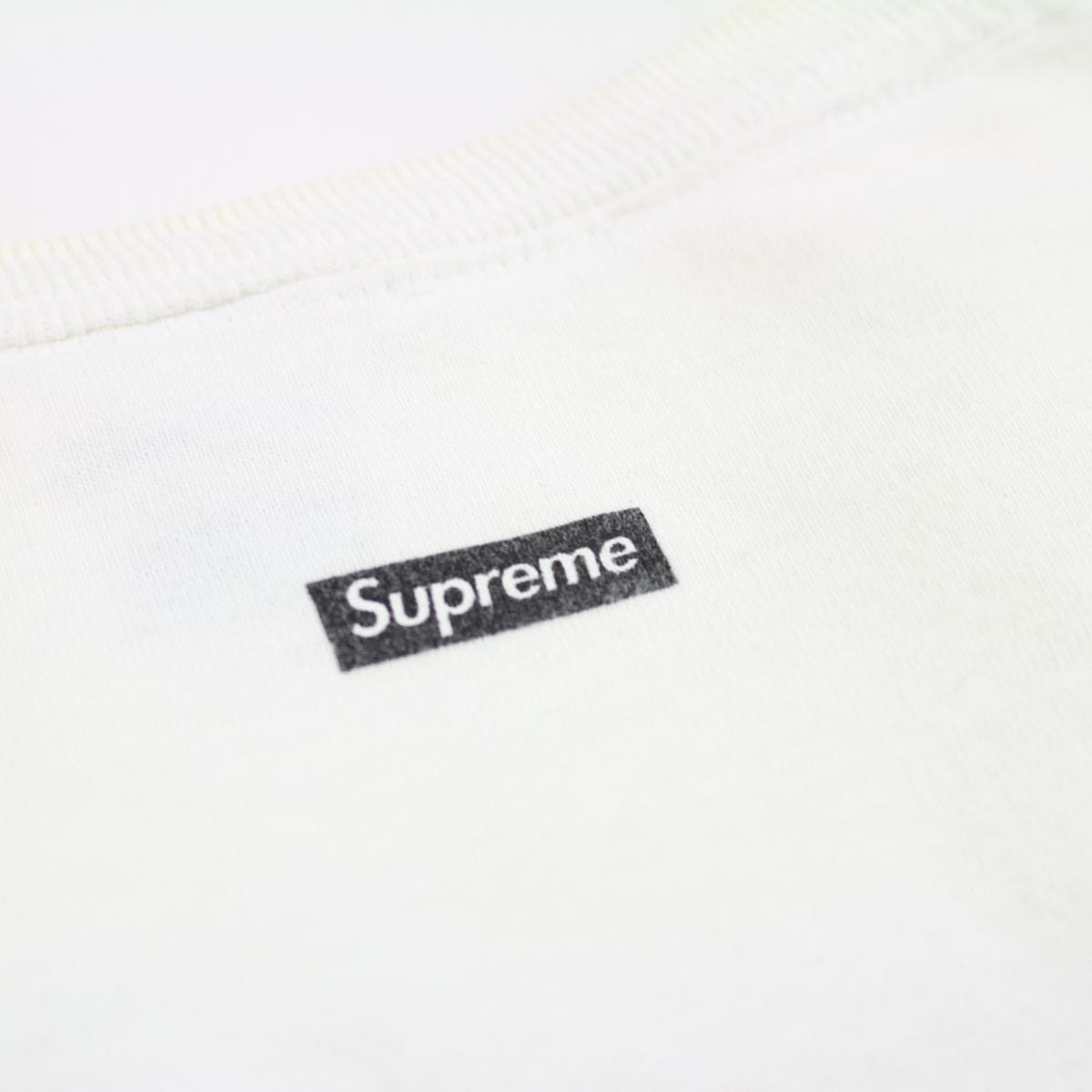 supreme x basquiat allah zeus ls white 2013 - SaruGeneral
