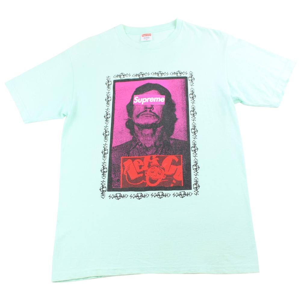 Supreme x charles bronson tee blue AW08 - SaruGeneral