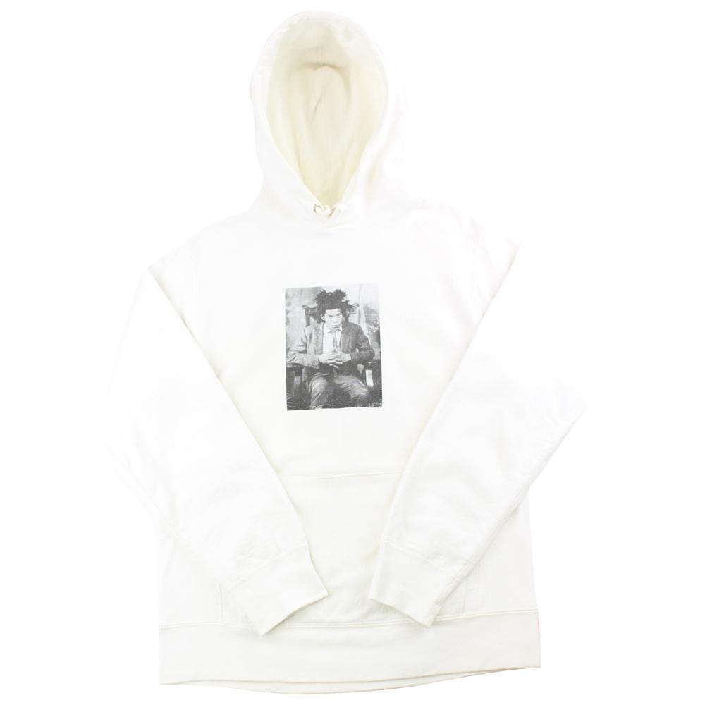 Supreme basquait hoodie white 2013 - SaruGeneral