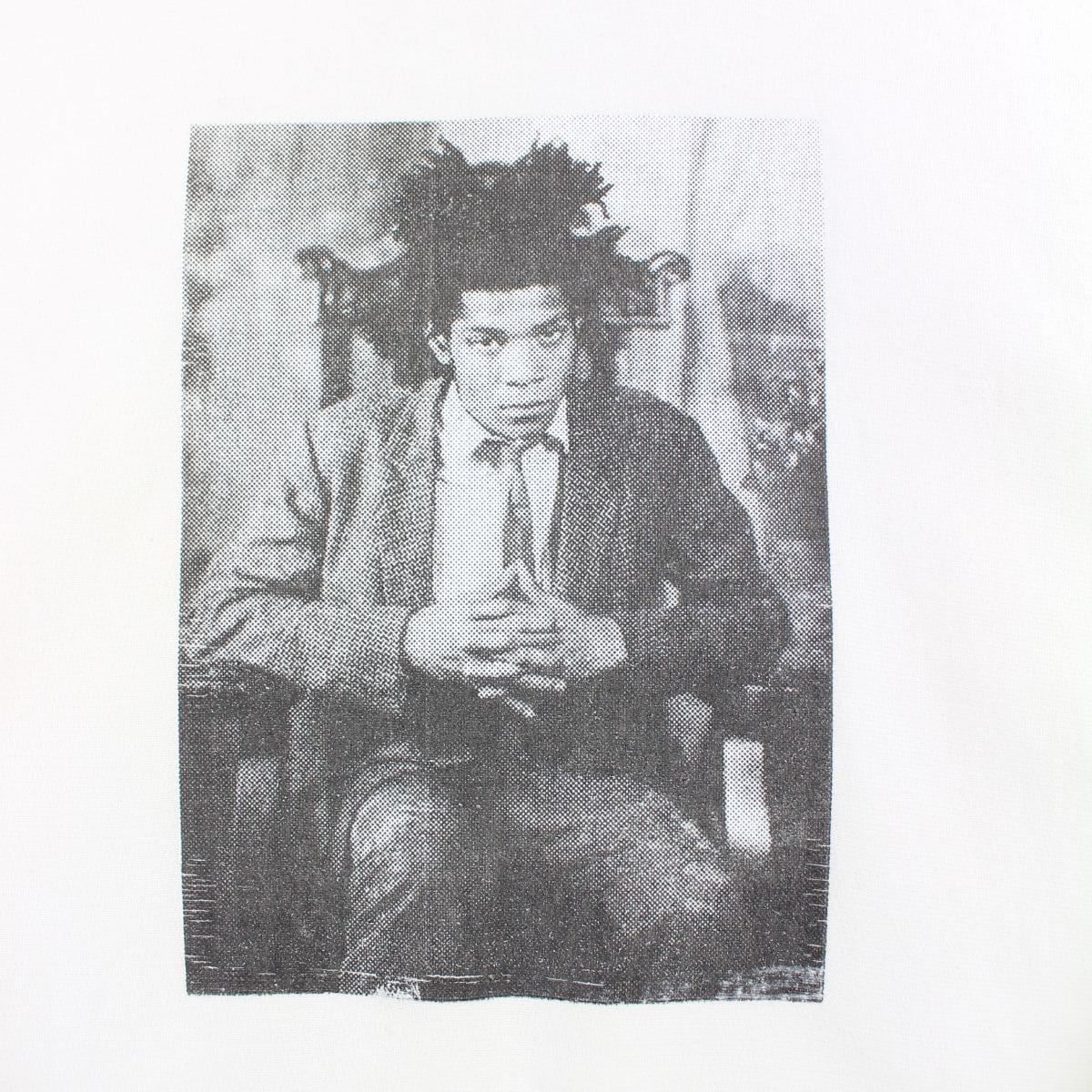 Supreme basquait hoodie white 2013 - SaruGeneral
