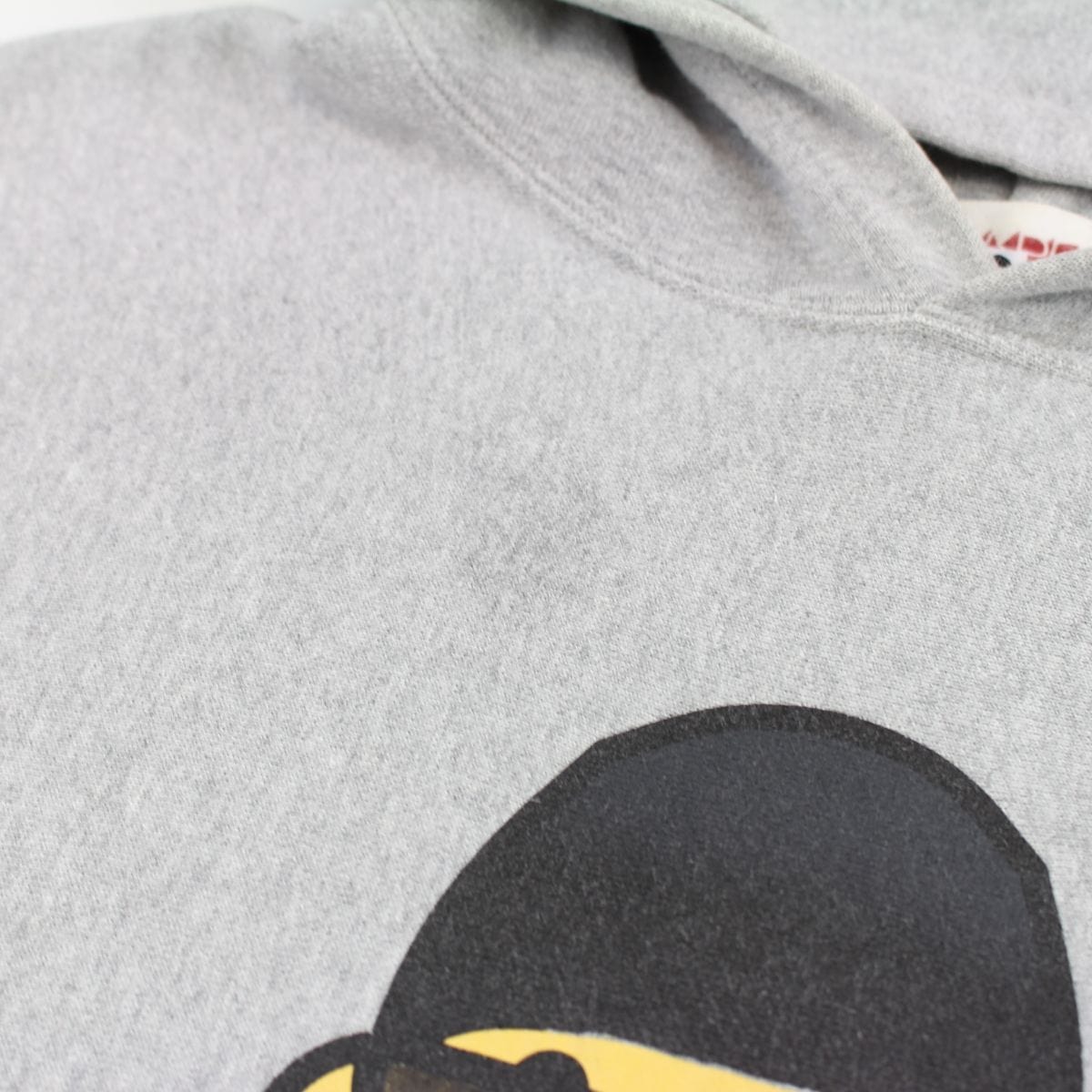 bape nigo figure hoodie grey early 00's - SaruGeneral