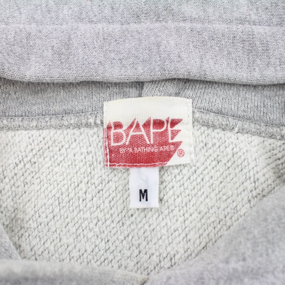 bape nigo figure hoodie grey early 00's - SaruGeneral