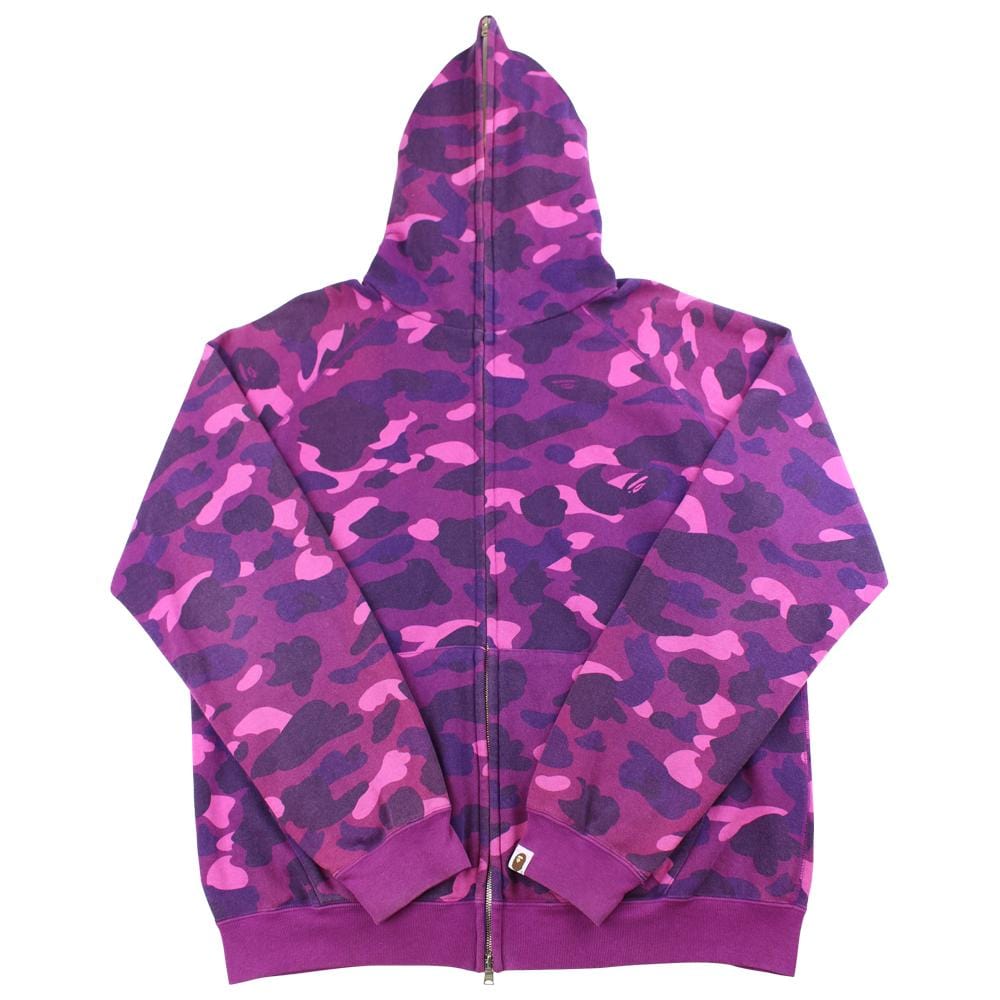 Bape purple camo full zip - SaruGeneral