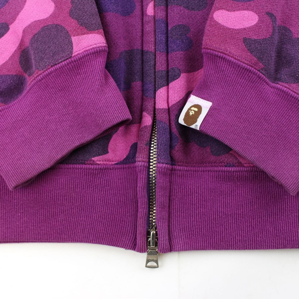 Bape purple camo full zip - SaruGeneral