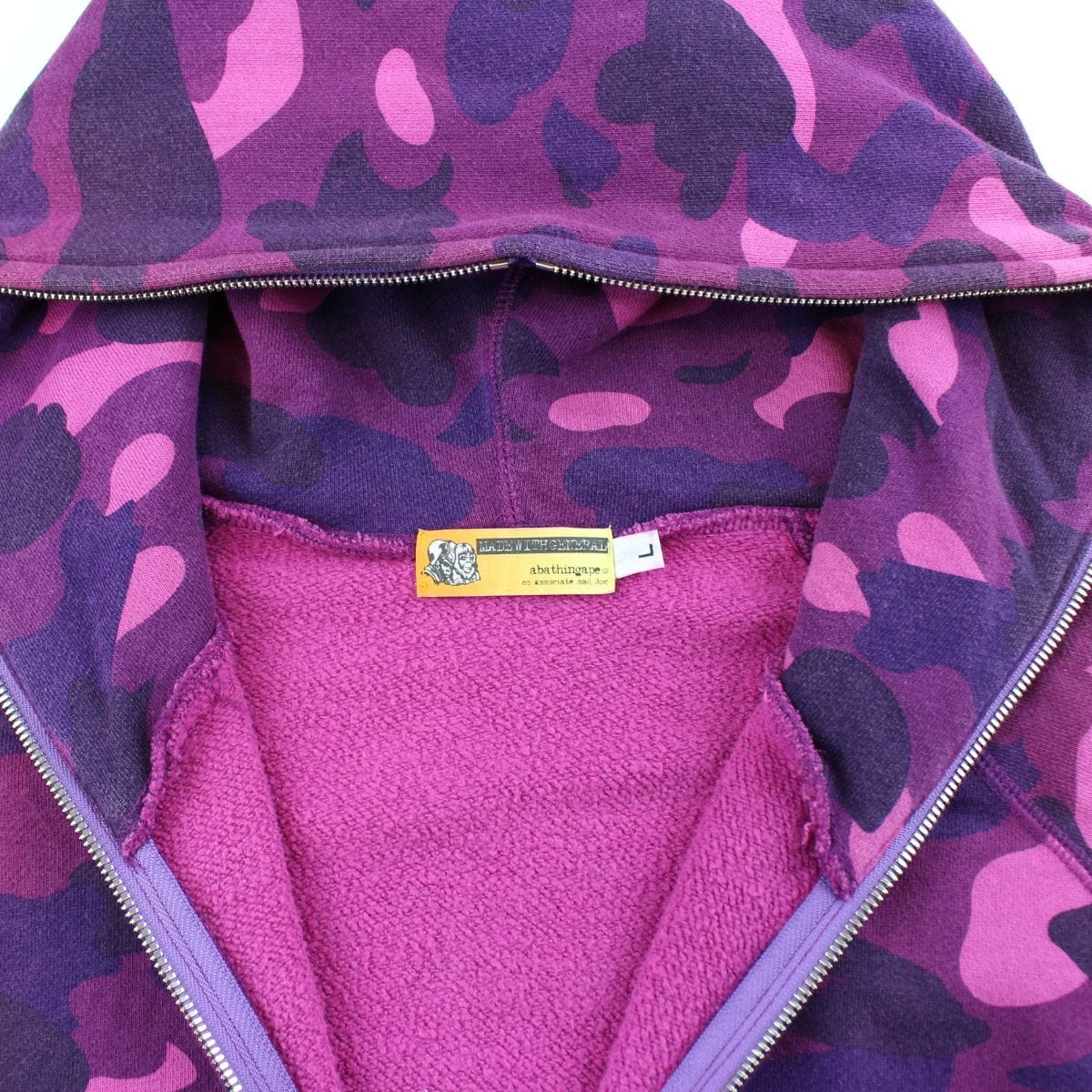 Bape purple camo full zip - SaruGeneral