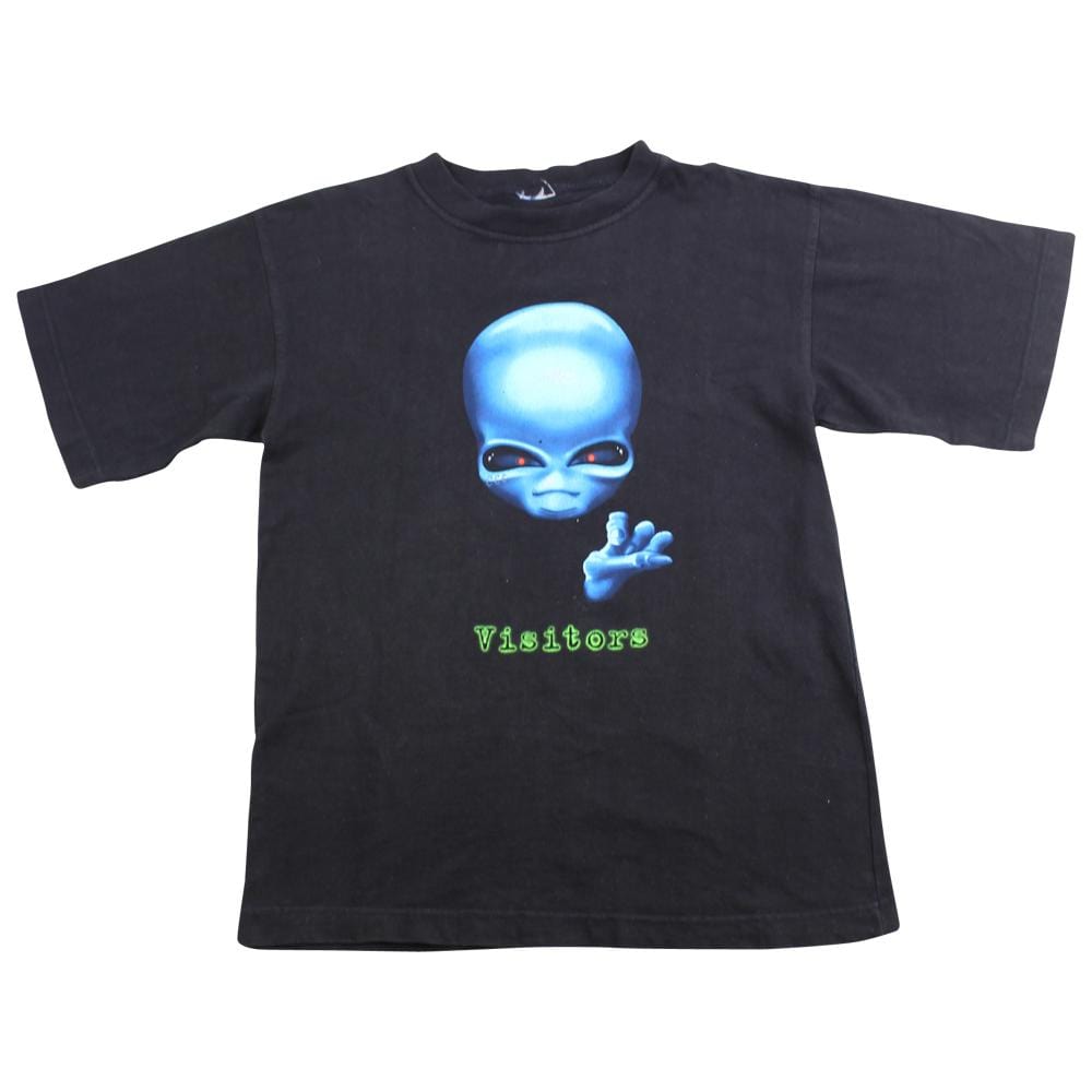 Alien Workshop Visitors Tee Black - SaruGeneral