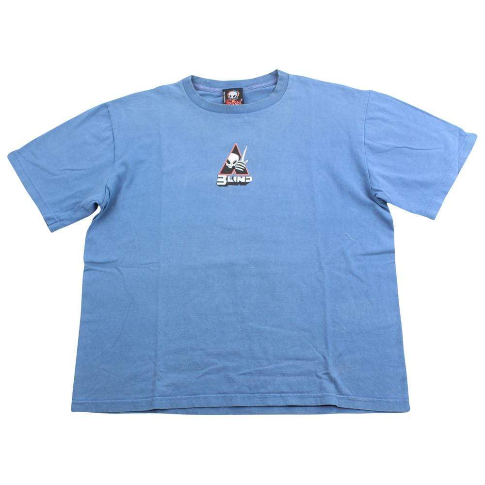 Blind Skateboards tee blue - SaruGeneral
