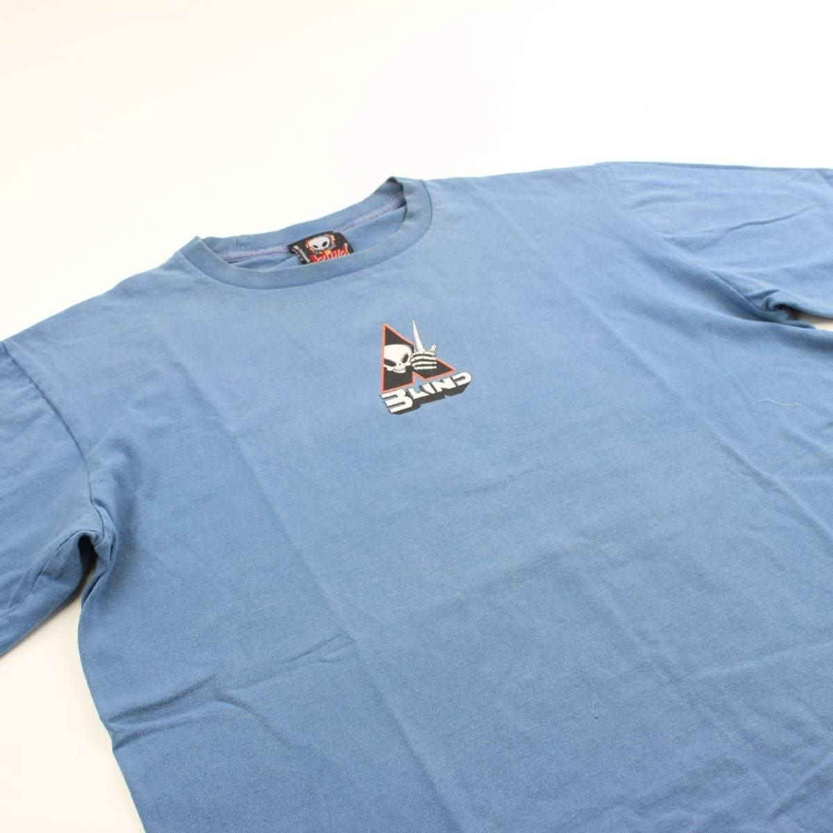 Blind Skateboards tee blue - SaruGeneral
