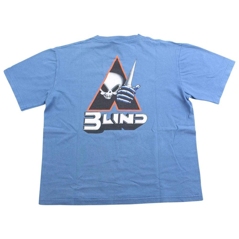 Blind Skateboards tee blue - SaruGeneral