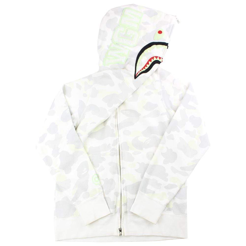 Bape glow in the dark shark White - SaruGeneral