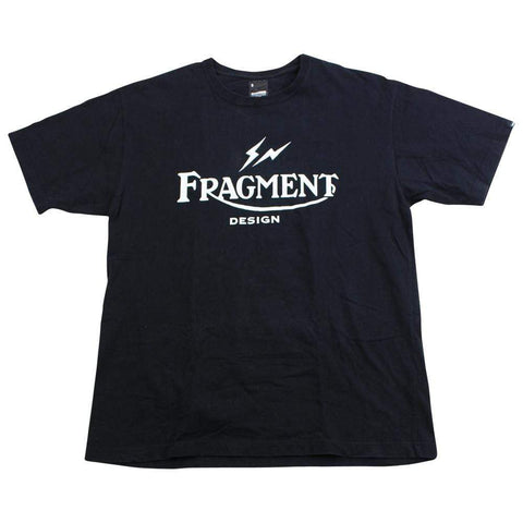 T-shirt noir avec logo Fragment Design x Neighborhood