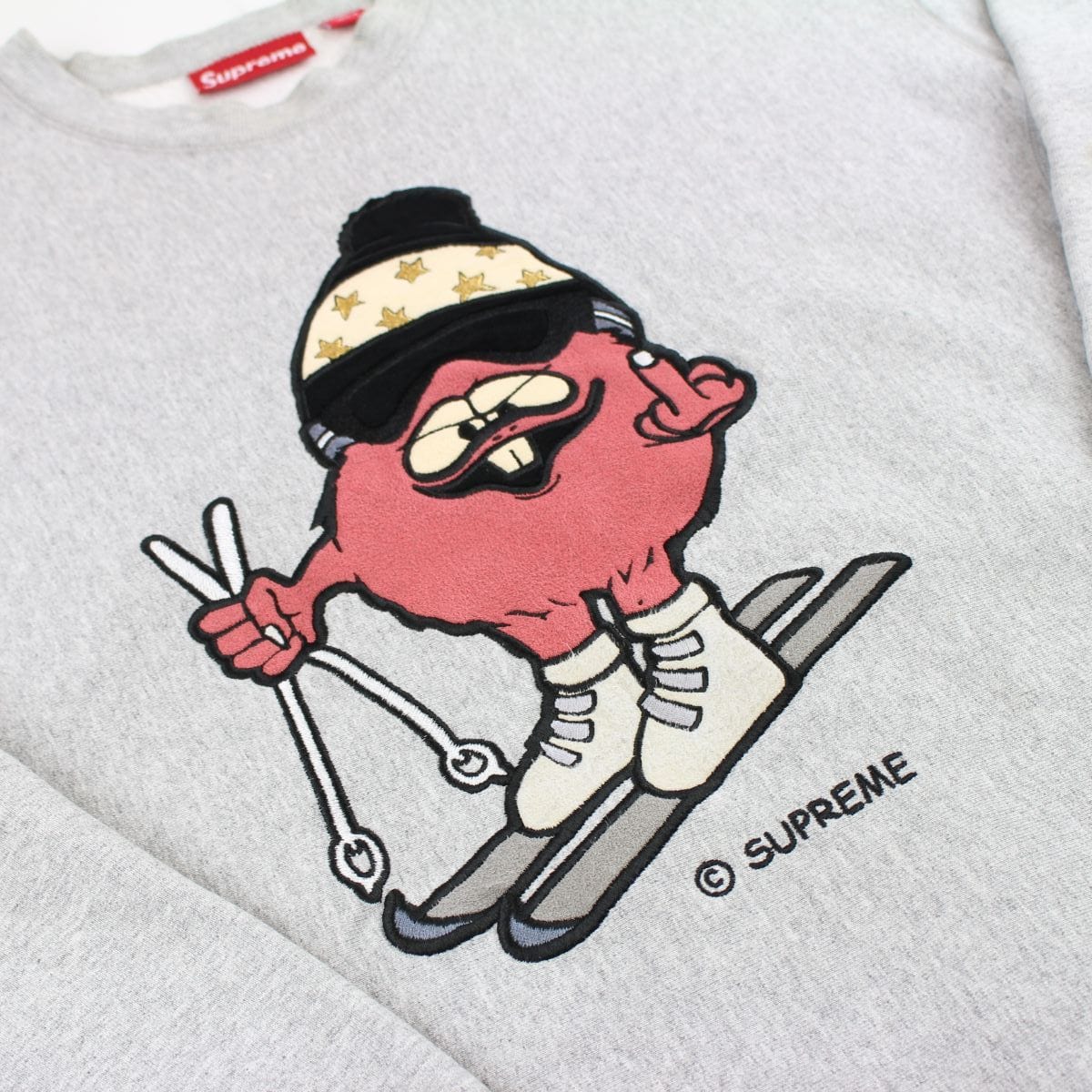 Supreme camacho crewneck grey 2002 - SaruGeneral