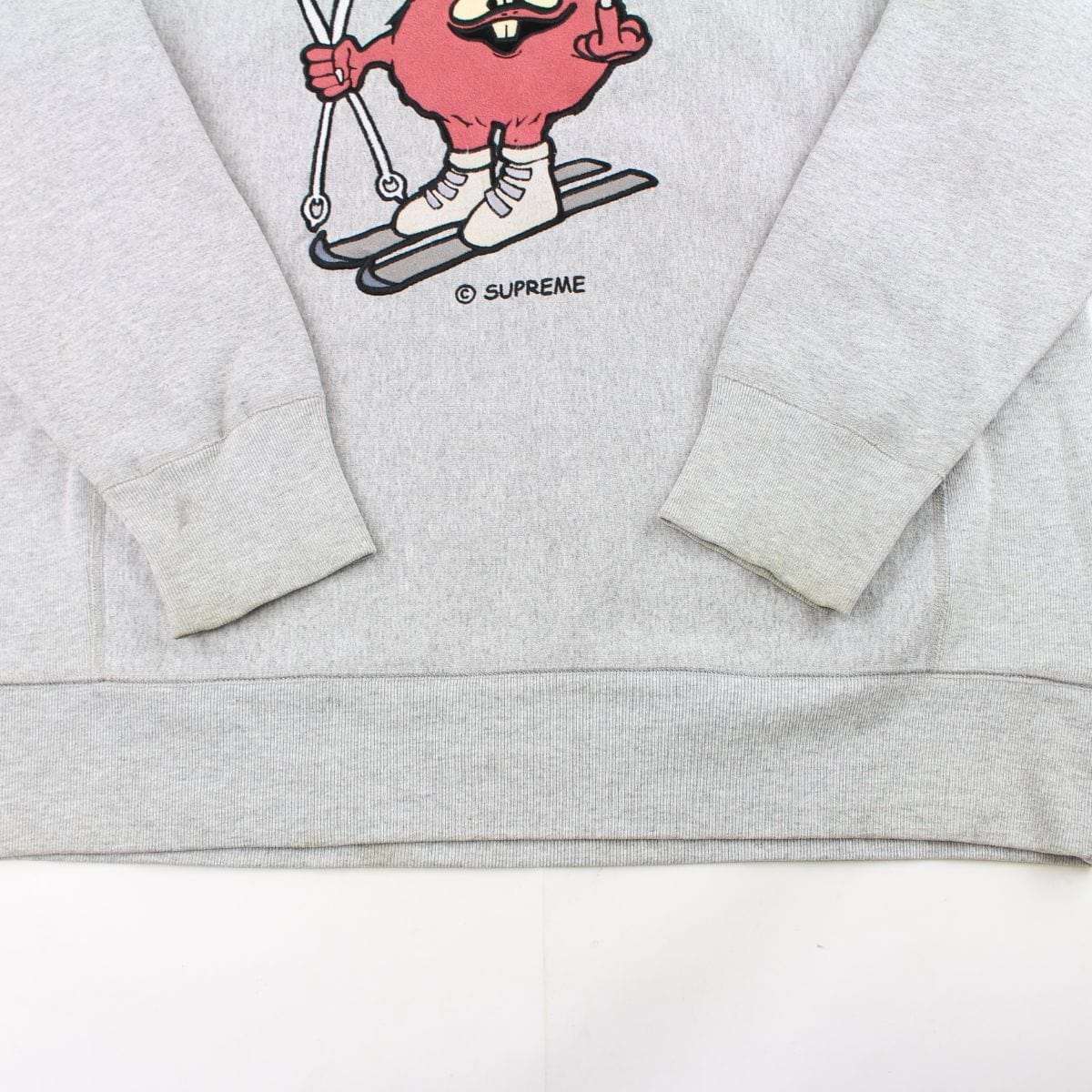 Supreme camacho crewneck grey 2002 - SaruGeneral