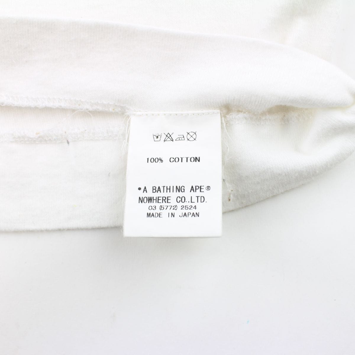 Bape milo tennis tee white - SaruGeneral