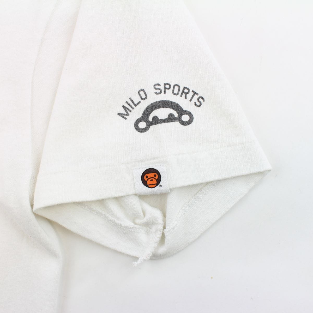 Bape milo tennis tee white - SaruGeneral