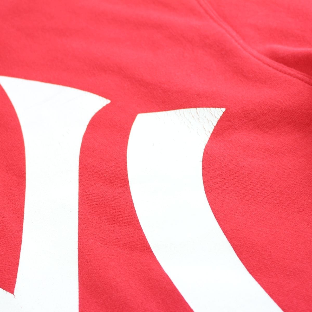 supreme x new york yankees hoodie red 2015 - SaruGeneral