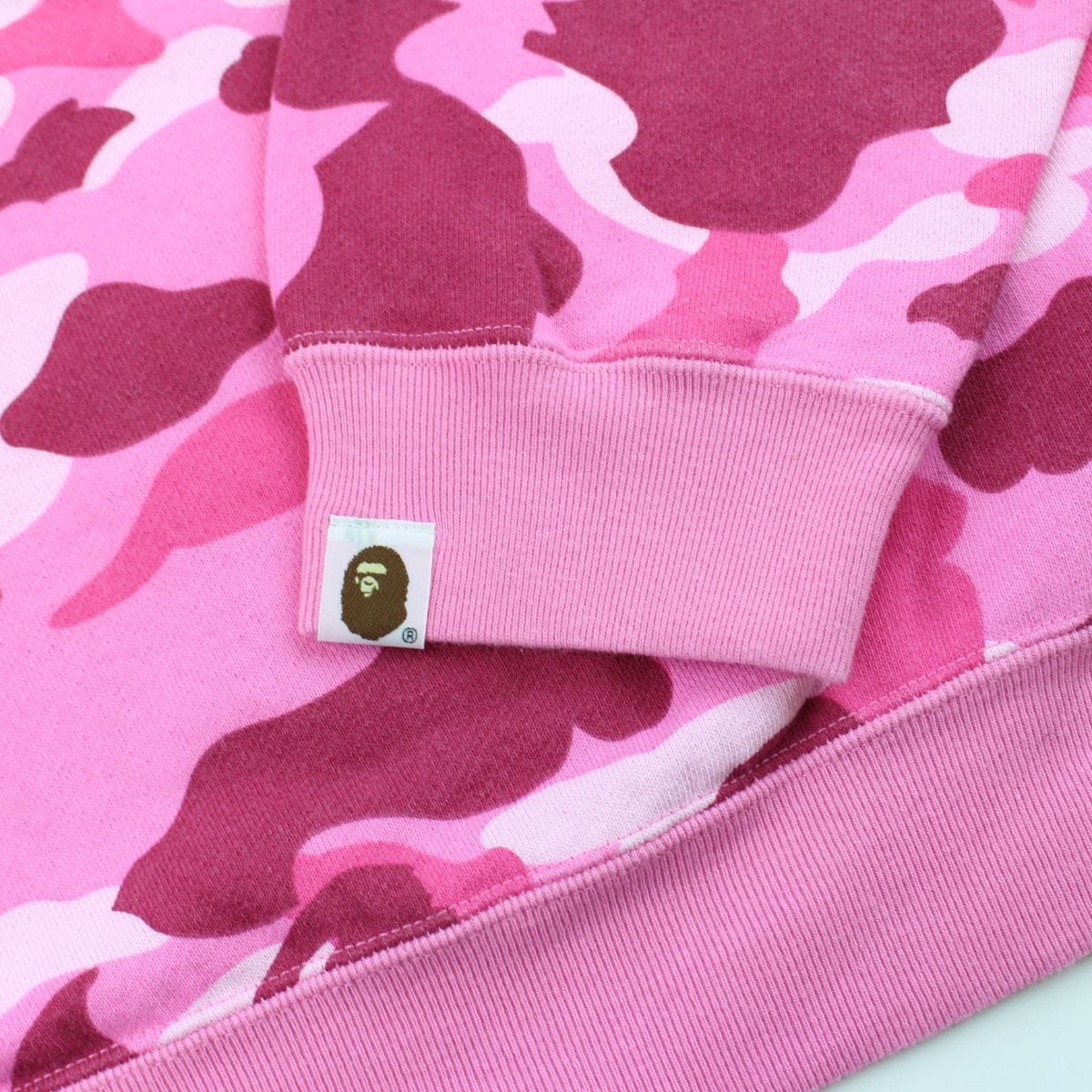 Bape pink camo swarovski crewneck 2005 - SaruGeneral