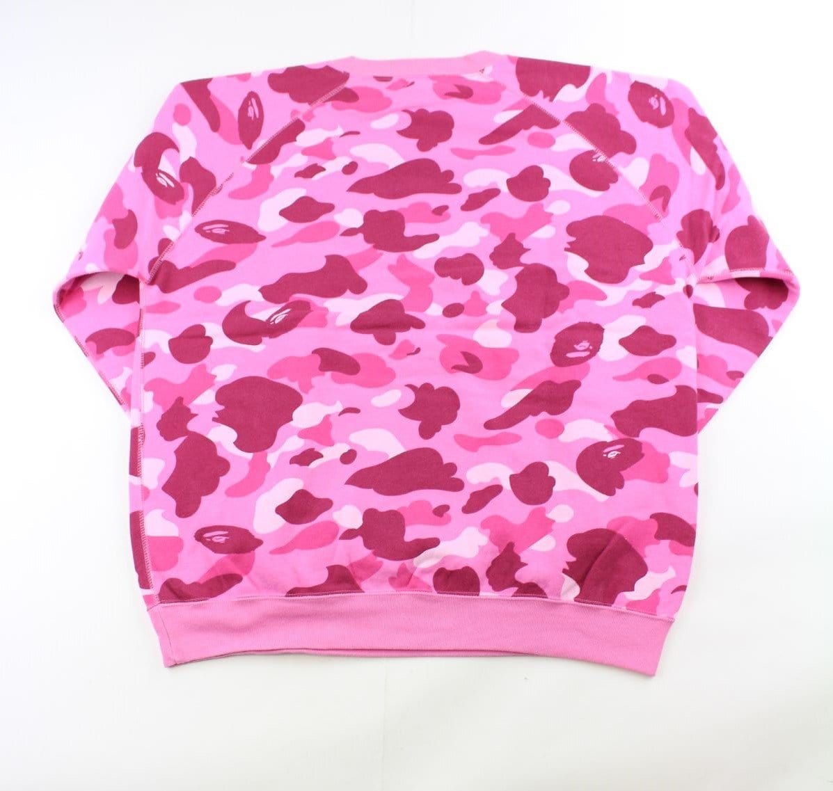 Bape pink camo swarovski crewneck 2005 - SaruGeneral
