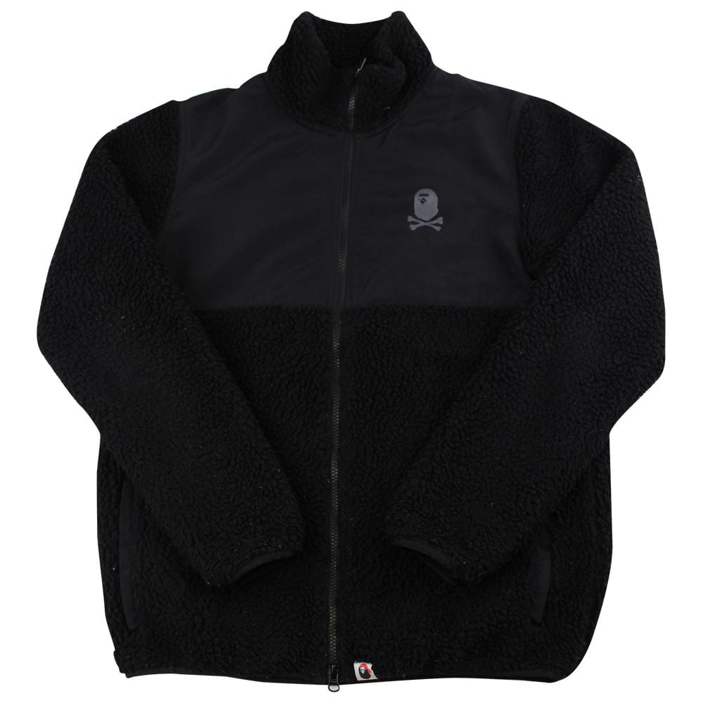 Bape pirate sherpa fleece black - SaruGeneral