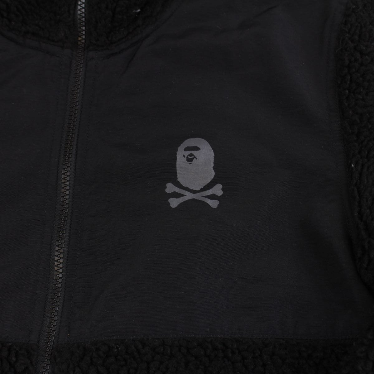 Bape pirate sherpa fleece black - SaruGeneral