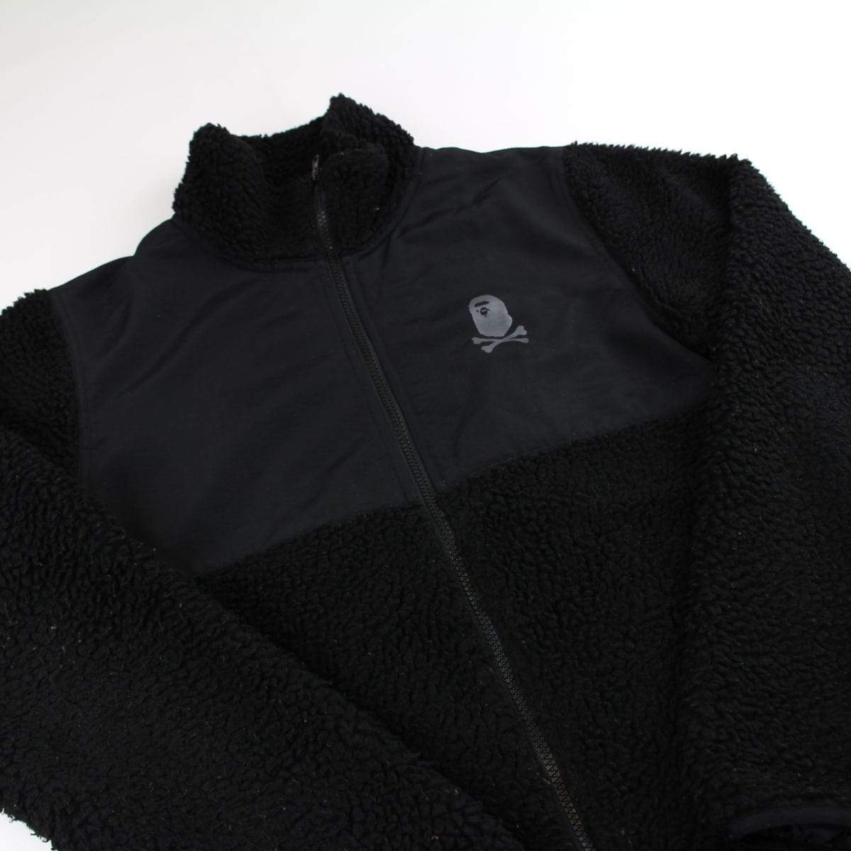 Bape pirate sherpa fleece black - SaruGeneral