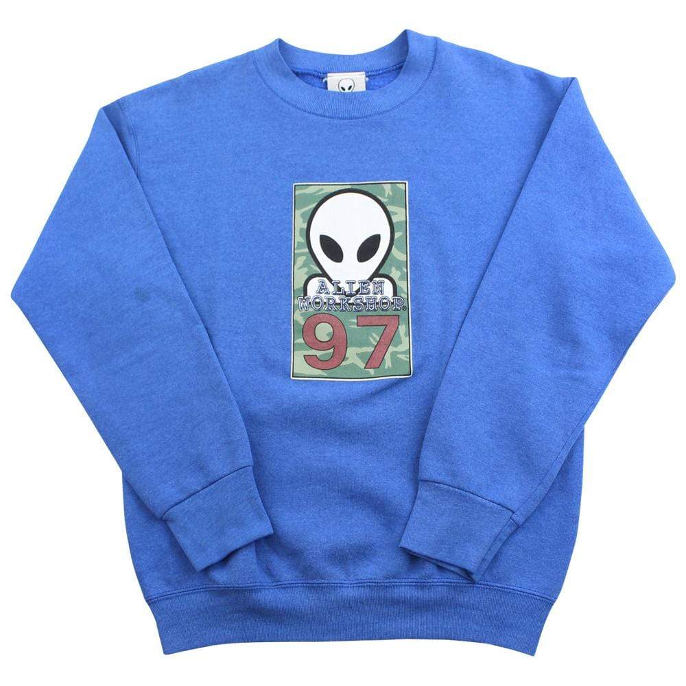 Alien Workshop 97 Crewneck Blue - SaruGeneral