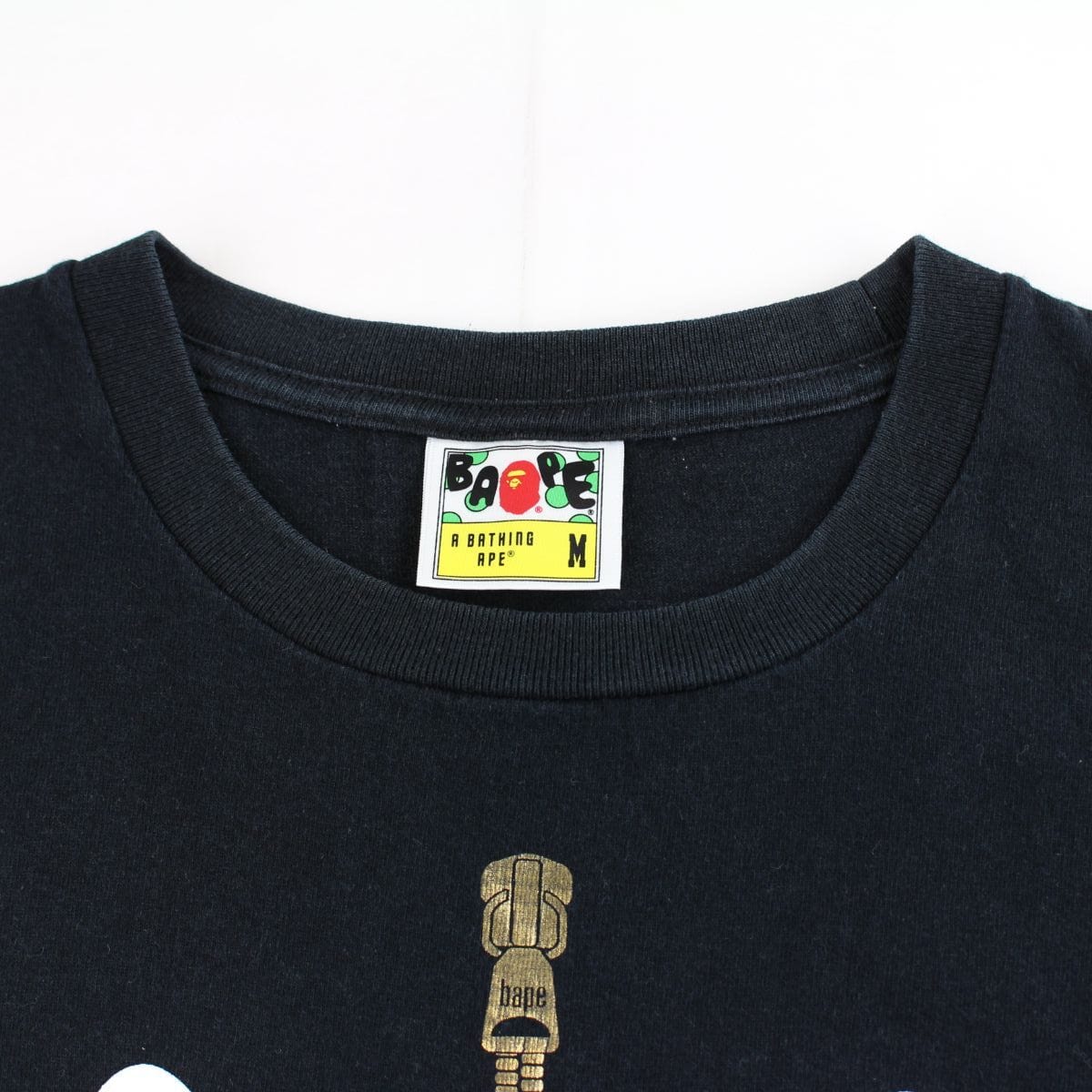 Bape multi camo shark face tee black - SaruGeneral