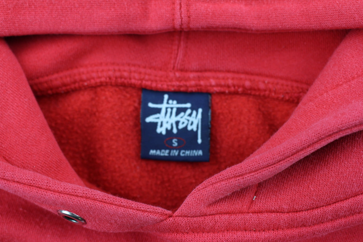 stussy elephant hoodie red - SaruGeneral