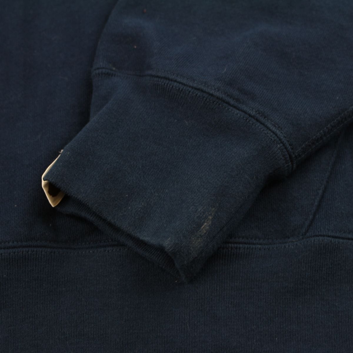 Bape patchwork ape logo hoodie navy - SaruGeneral