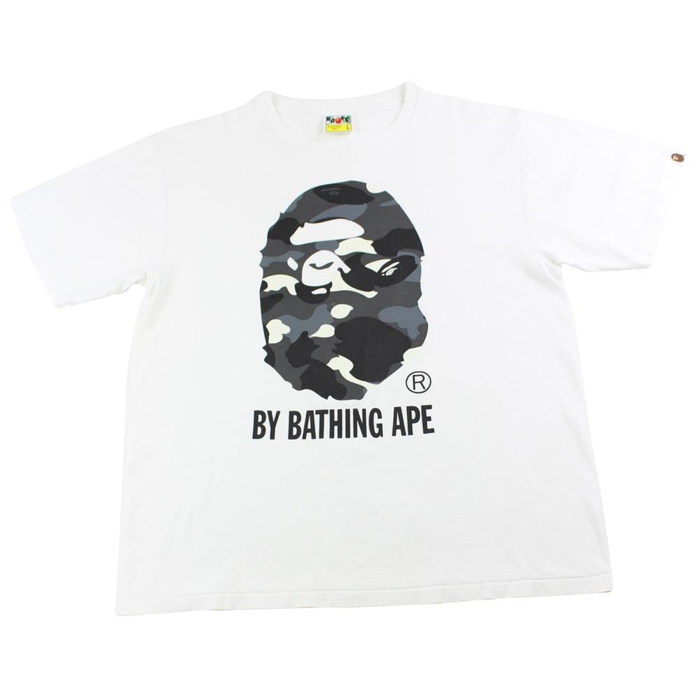 Bape Big Ape City Camo Tee White - SaruGeneral