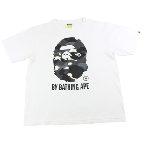 T-shirt camouflage Bape Big Ape City blanc