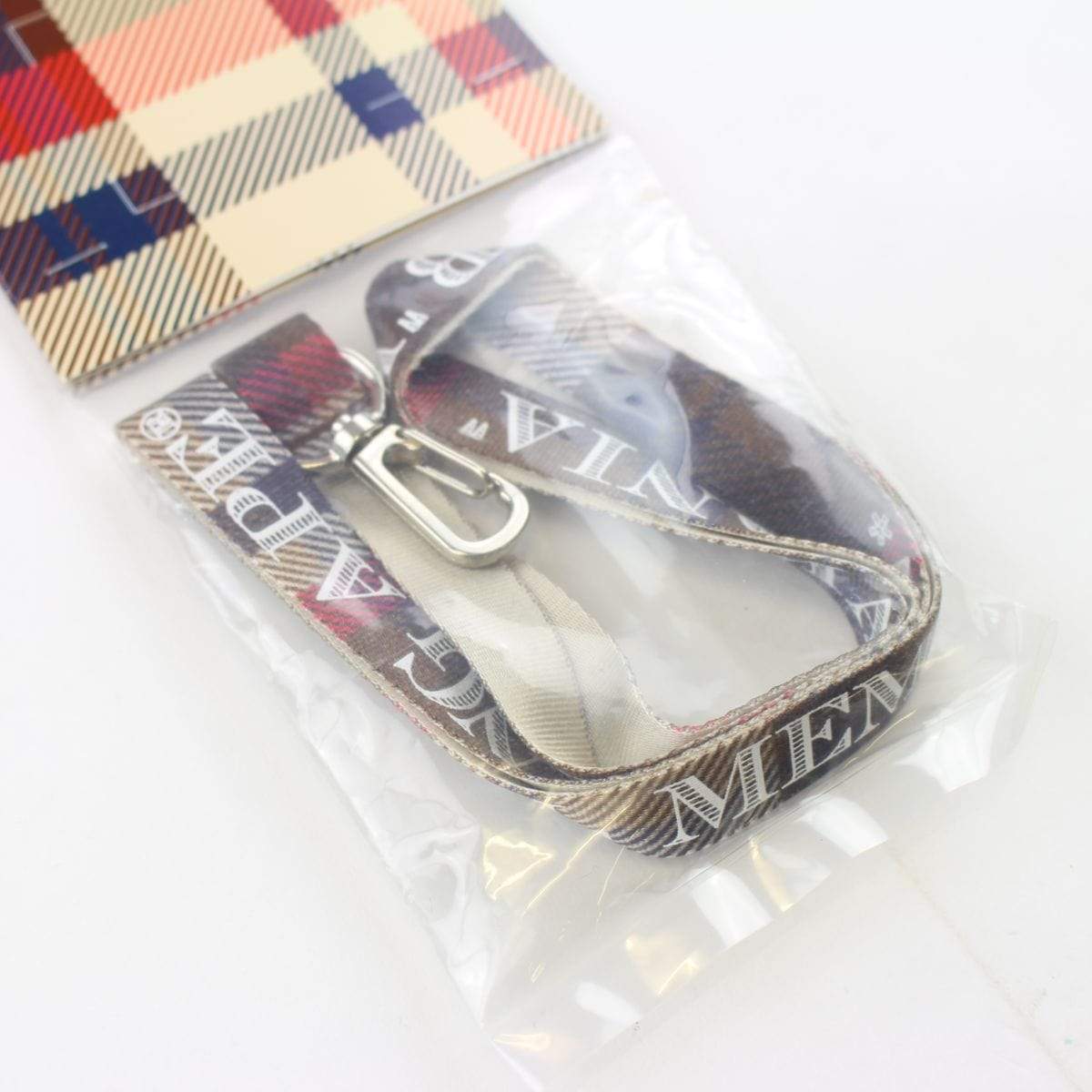 Bape Plaid members only Lanyard - SaruGeneral
