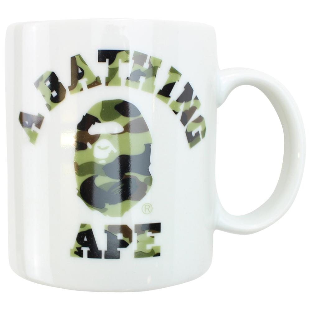 Bape 1st yellow camo College Logo Mug - SaruGeneral