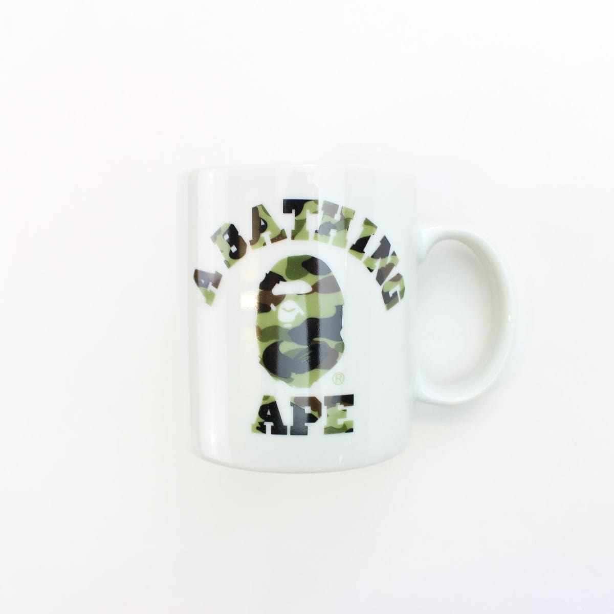 Bape 1st yellow camo College Logo Mug - SaruGeneral