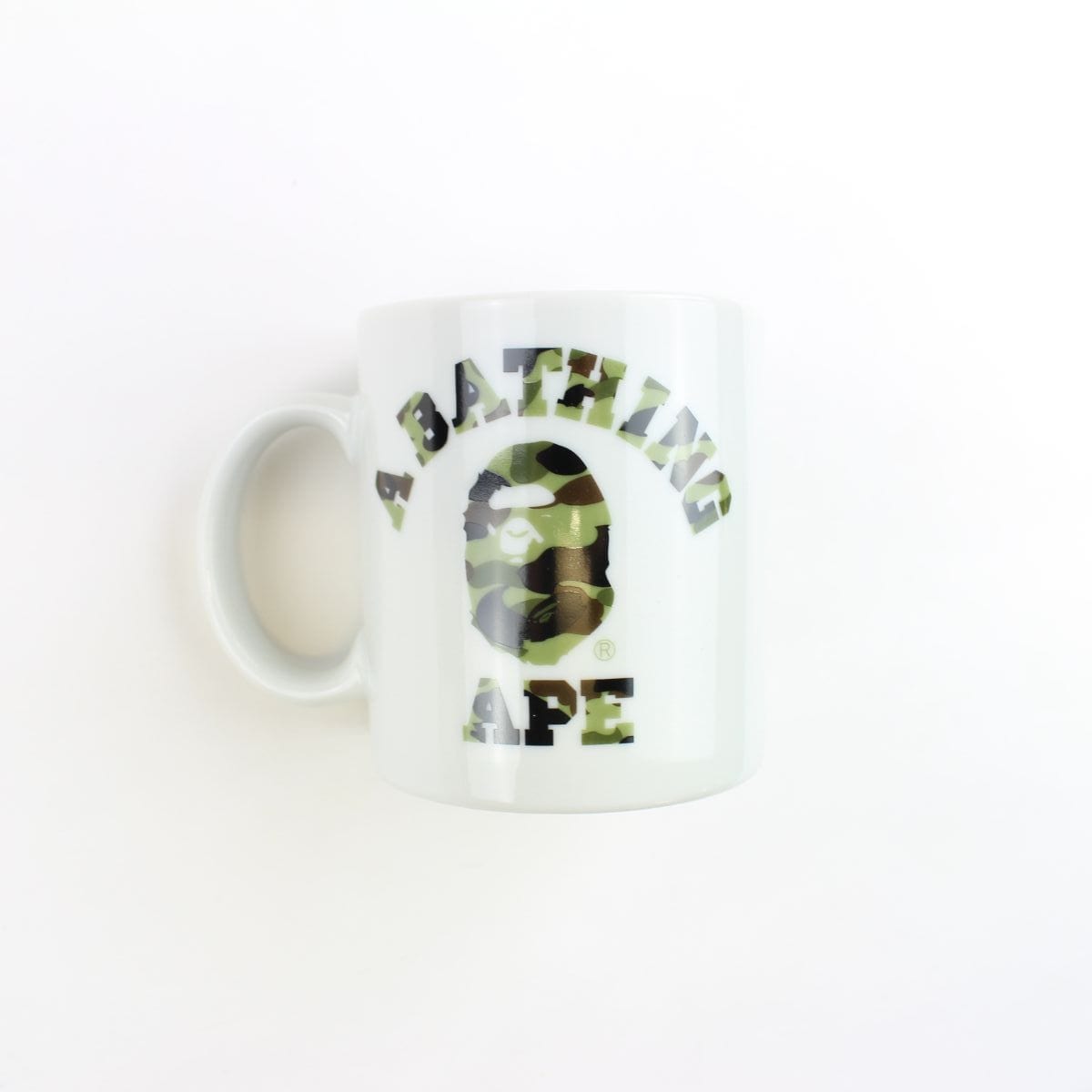 Bape 1st yellow camo College Logo Mug - SaruGeneral