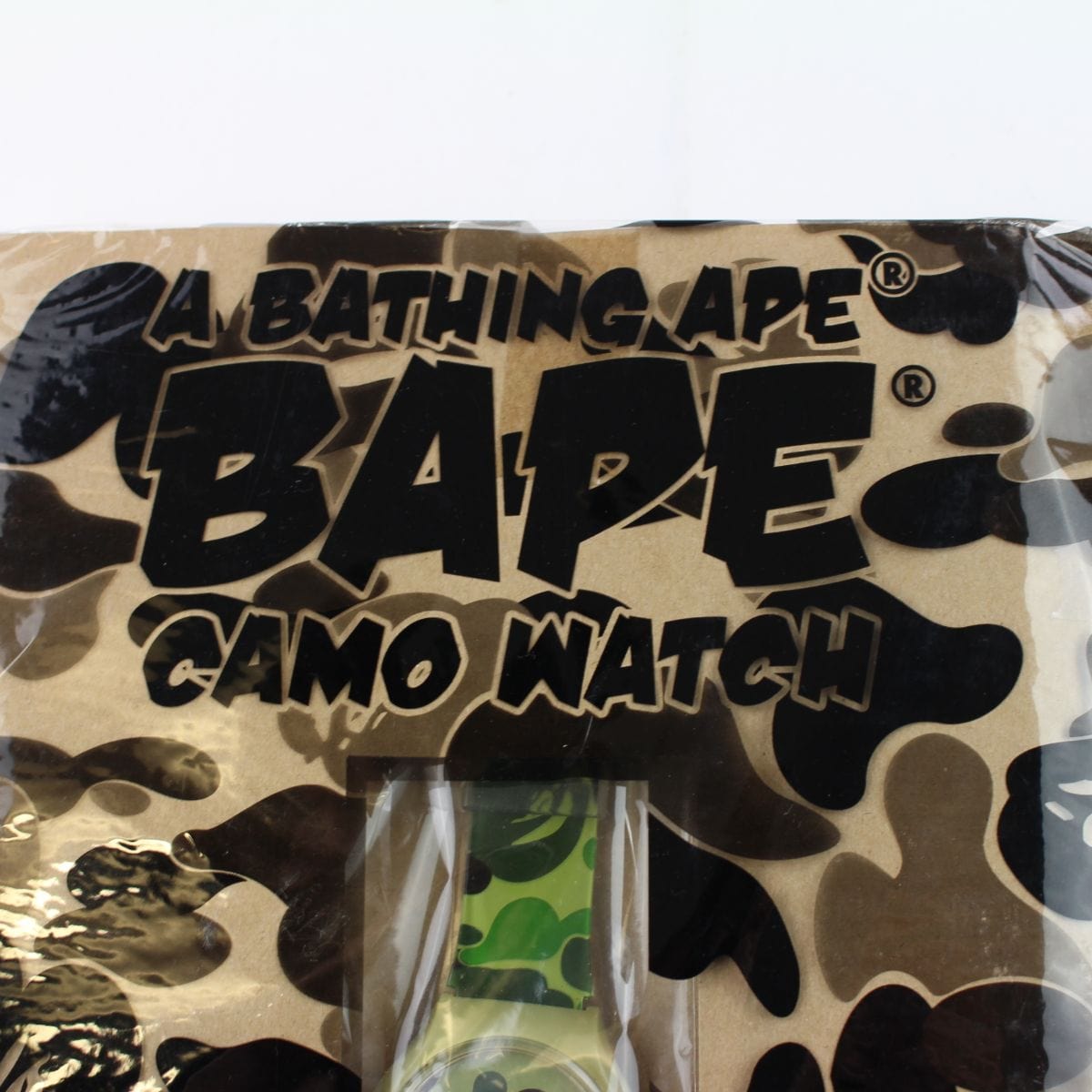 Bape abc Green Camo Watch - SaruGeneral