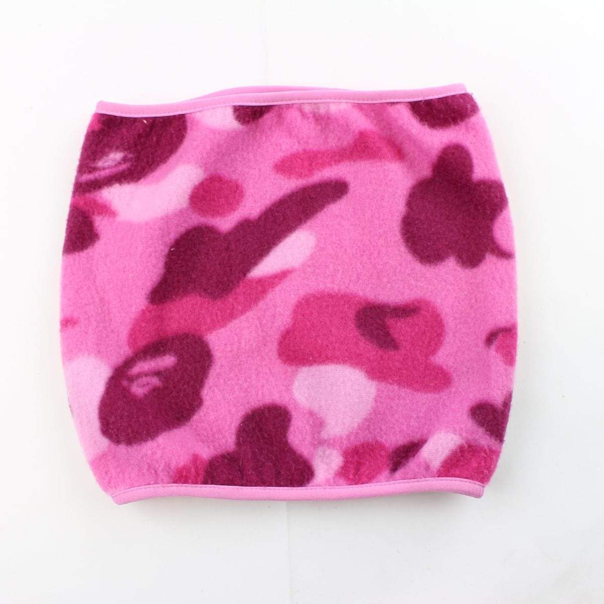 Bape fleece neck gaitor Pink camo - SaruGeneral