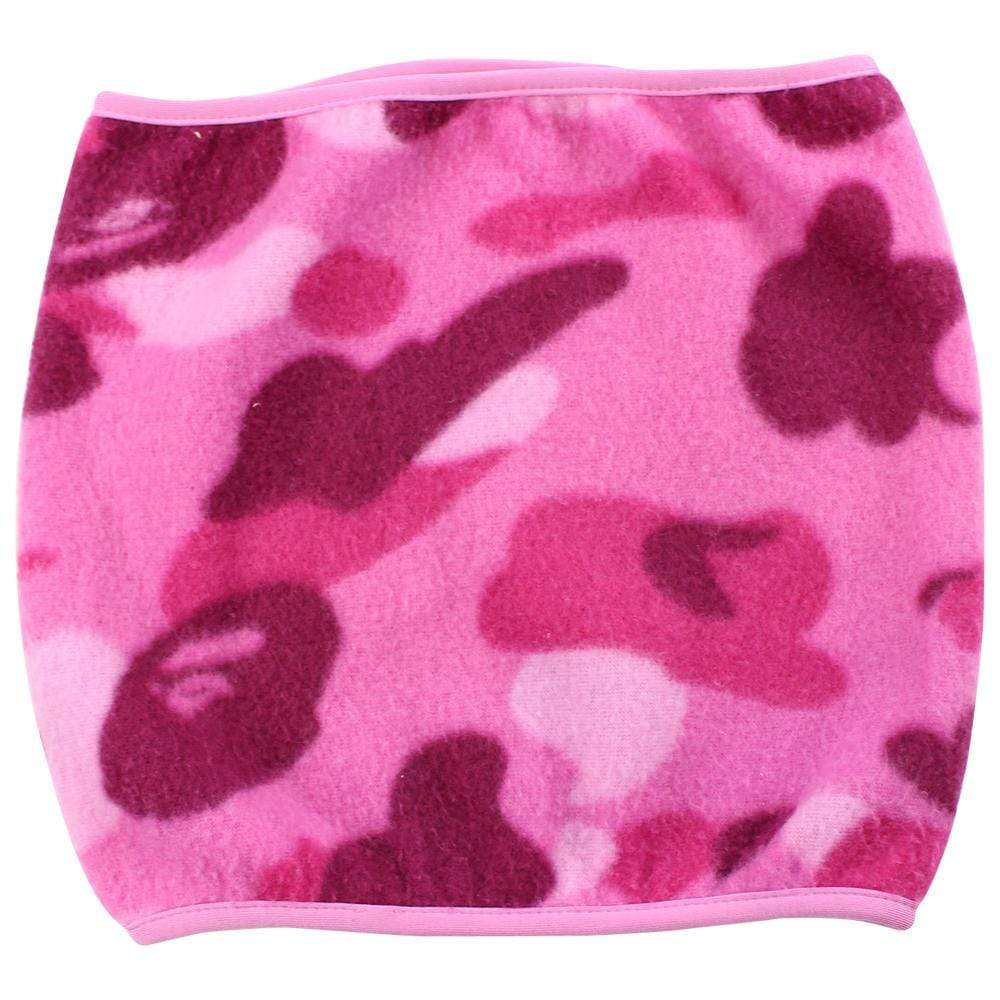 Bape fleece neck gaitor Pink camo - SaruGeneral