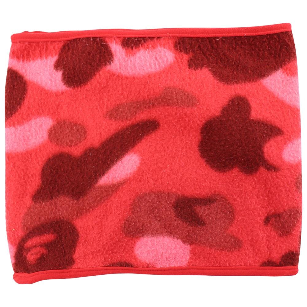 Bape fleece neck gaitor Red camo - SaruGeneral