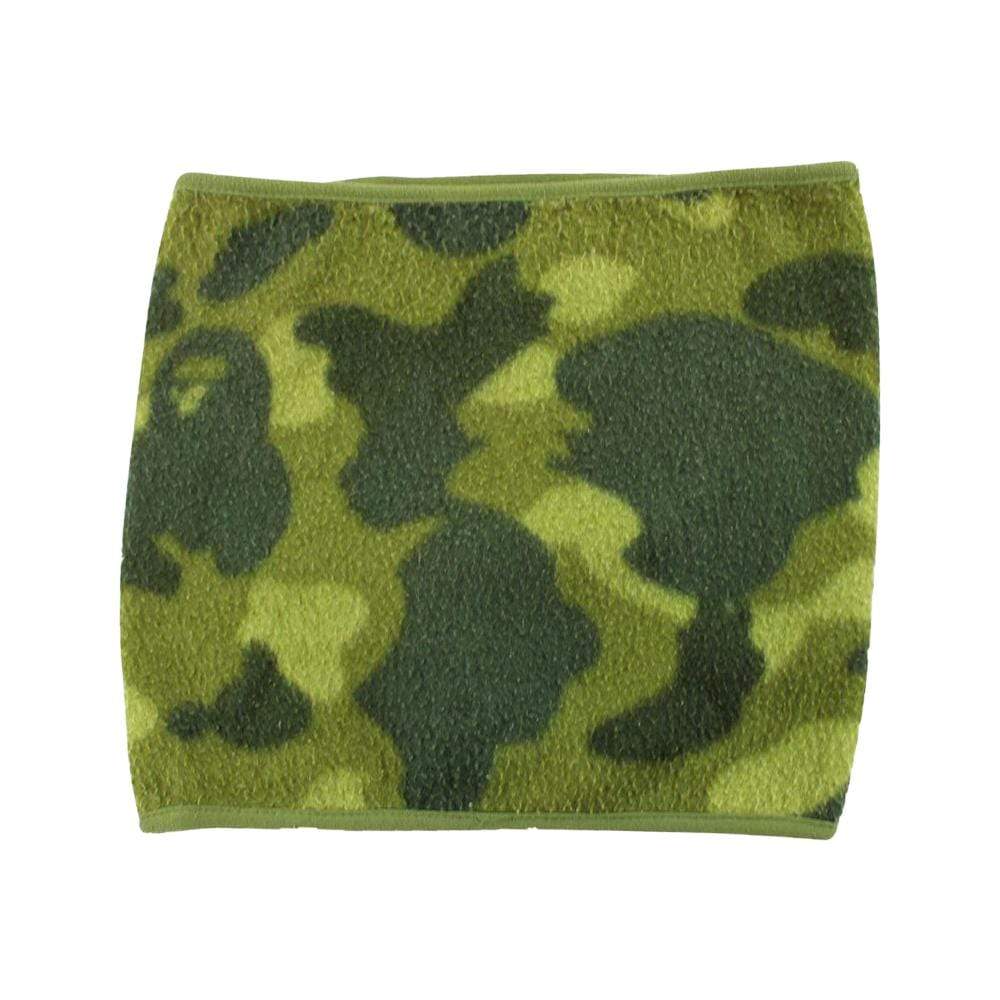 Bape fleece neck gaitor Green camo - SaruGeneral