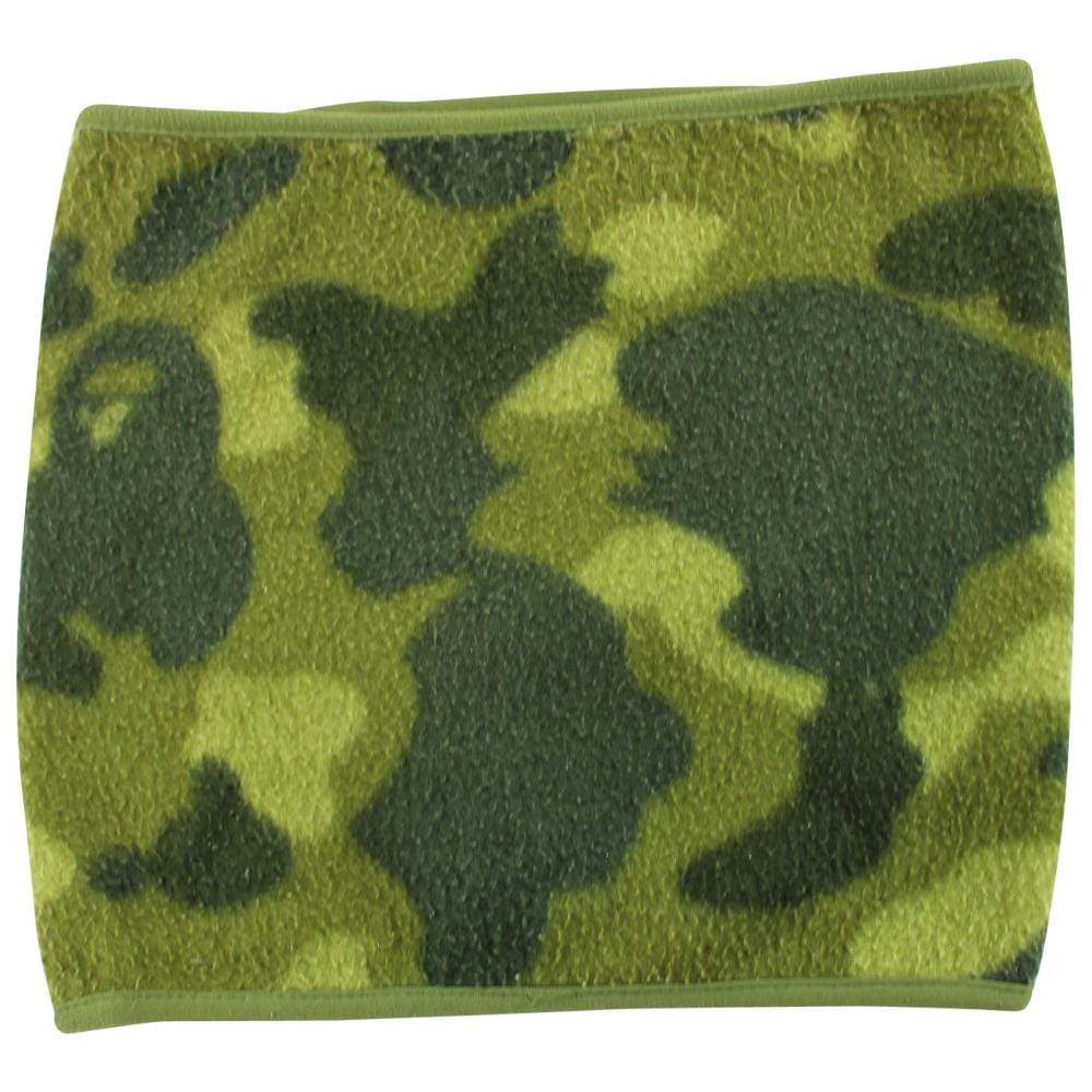 Bape fleece neck gaitor Green camo - SaruGeneral