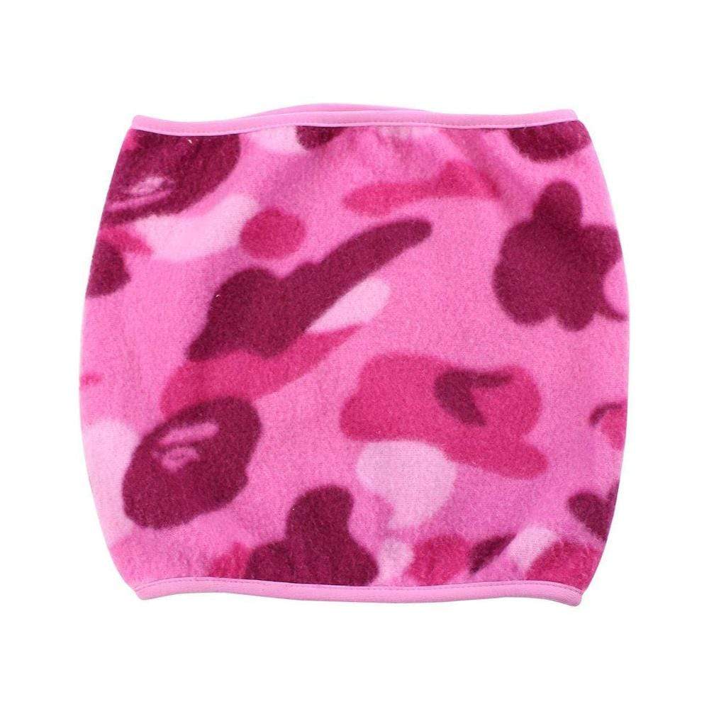Bape fleece neck gaitor Pink camo - SaruGeneral