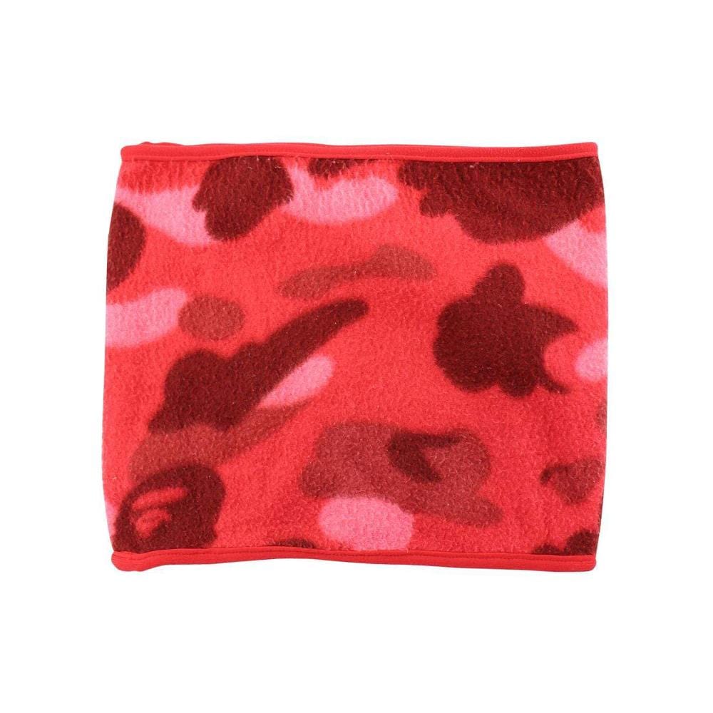 Bape fleece neck gaitor Red camo - SaruGeneral