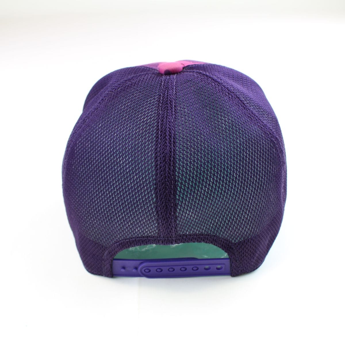 bape purple camo college logo trucker - SaruGeneral
