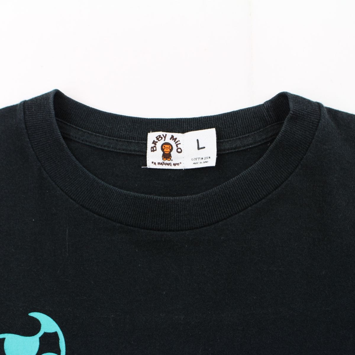 bape nyc blue milo ls black - SaruGeneral