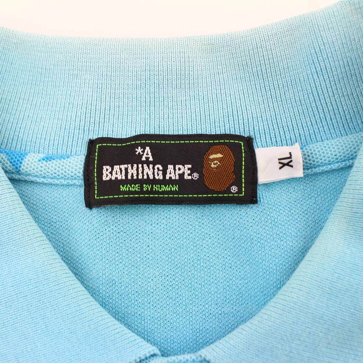 Bapesta Allover Polo Baby Blue - SaruGeneral